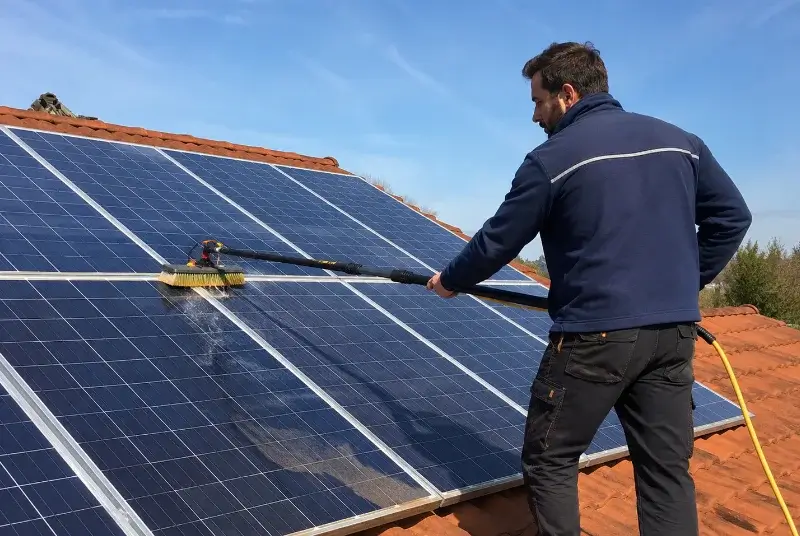 Nettoyage et entretien de panneaux solaires à Serres-Castet